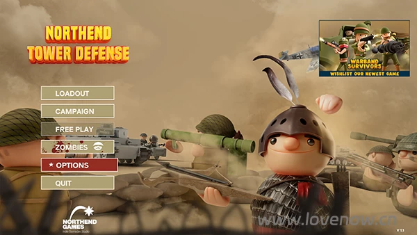 诺森德塔防v1.1电脑版：现代战争塔防策略新体验